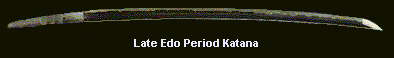 late Edo katana